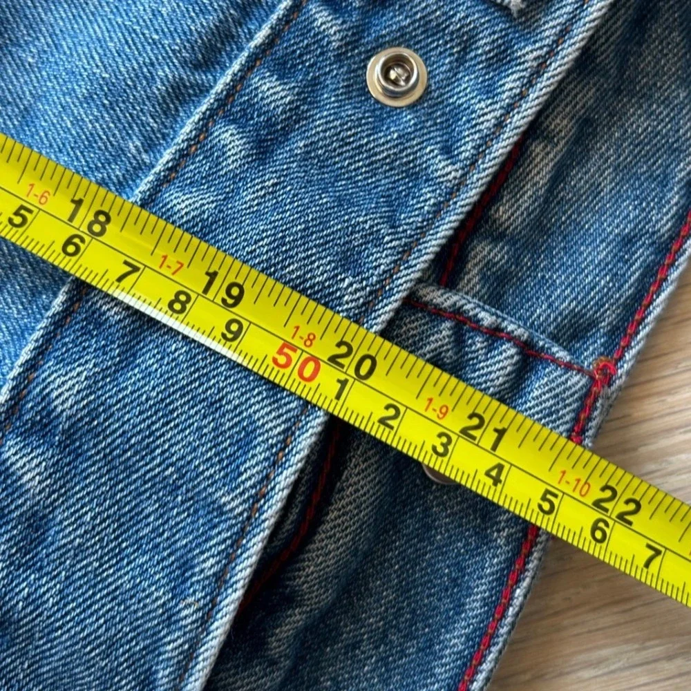 Levi Strauss & Co Denim Trucker Jacket Medium Wash Blue 0661